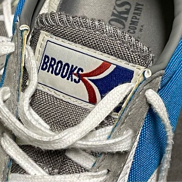 Brooks Vanguard 1201591B093 Blue/Grey/White Women's Retro Style Sneakers Size 9 - Picture 3 of 16